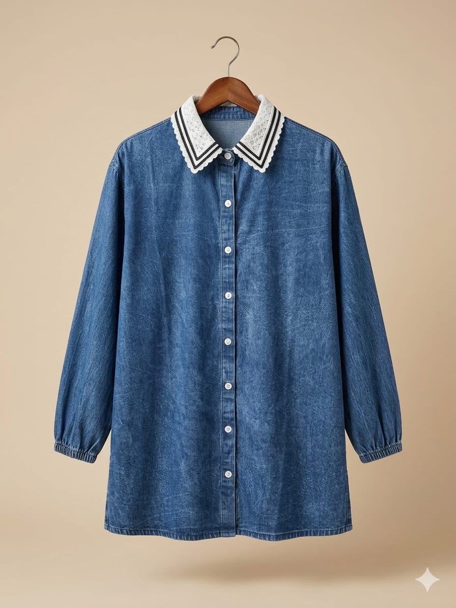 denim cord-set